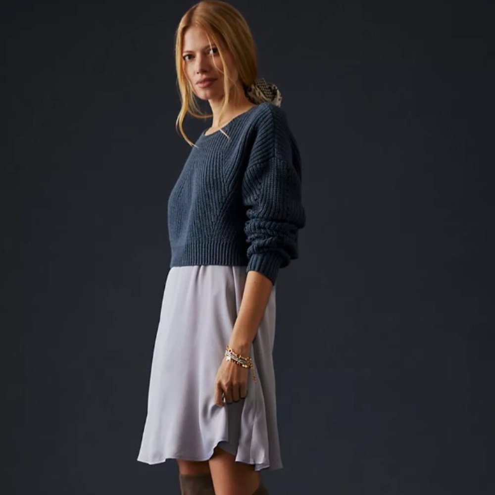 By Anthropologie Sweater Dress Set